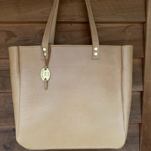 Handmade Leather Concealed Carry Small Tote