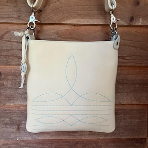 Handmade Leather Concealed Carry Cross Body Handbag