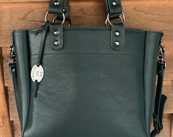 Custom Order Handmade Leather Concealed Carry Small Tote