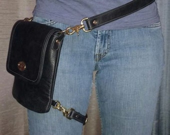 Custom Order Handmade Leather Concealed Carry Crossbody/Hip Bag