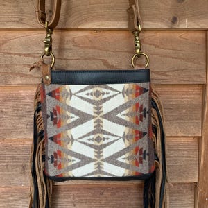 Handmade Leather Concealed Carry Cross Body Handbag