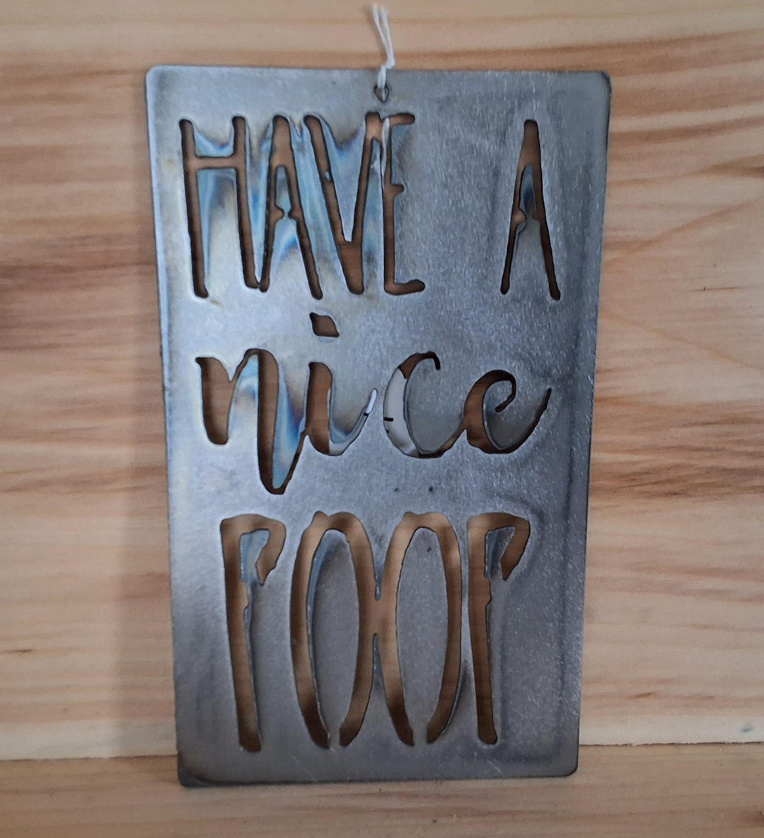 Have a Nice Poop - Vertical - Script Font - Etsy