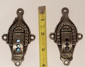 1878 - 1883 1 Cast Iron Taylor Patent Antique Trunk Latches