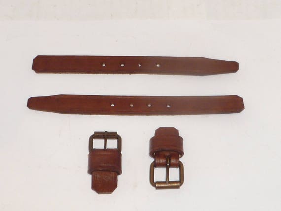 Leather straps outlet for antique trunks