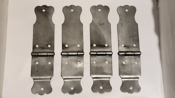 Set of 4 Original Iron Antique Trunk Hinges - Etsy