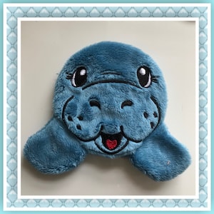NNC ITH Manatee Softie for the 4x4 hoop in all popular formats