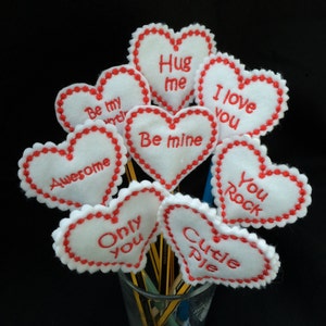 ITH Valentine Pencil Toppers for the 4x4 and 5x7 hoops dst, exp, xxx, jef, hus, pes, vip, vp3 image 3