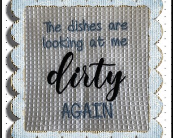NNC Dirty Dishes for the 5x7 hoop in all popular formats