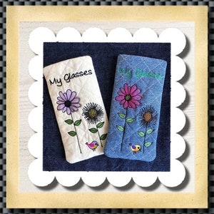 NNC ITH Glasses case for the 5x7 hoop in all popular formats