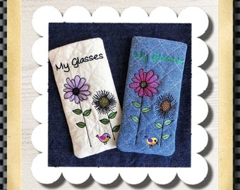 NNC ITH Glasses case for the 5x7 hoop in all popular formats