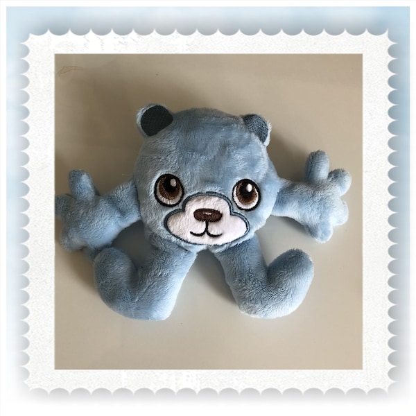 NNC ITH Bear Softie for the 4x4 and 5x7 hoop in all popular formats