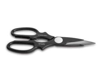 Kitchen Shears 8" Cooking Scissors Stainless Steel Blades Sturdy Polymer Handles