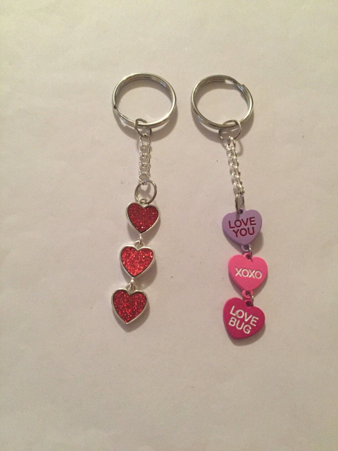 Sweet Keychains Sweet Heart Keychains! - Etsy