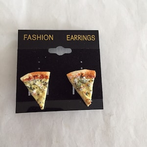 Pizza Slice Earrings!!