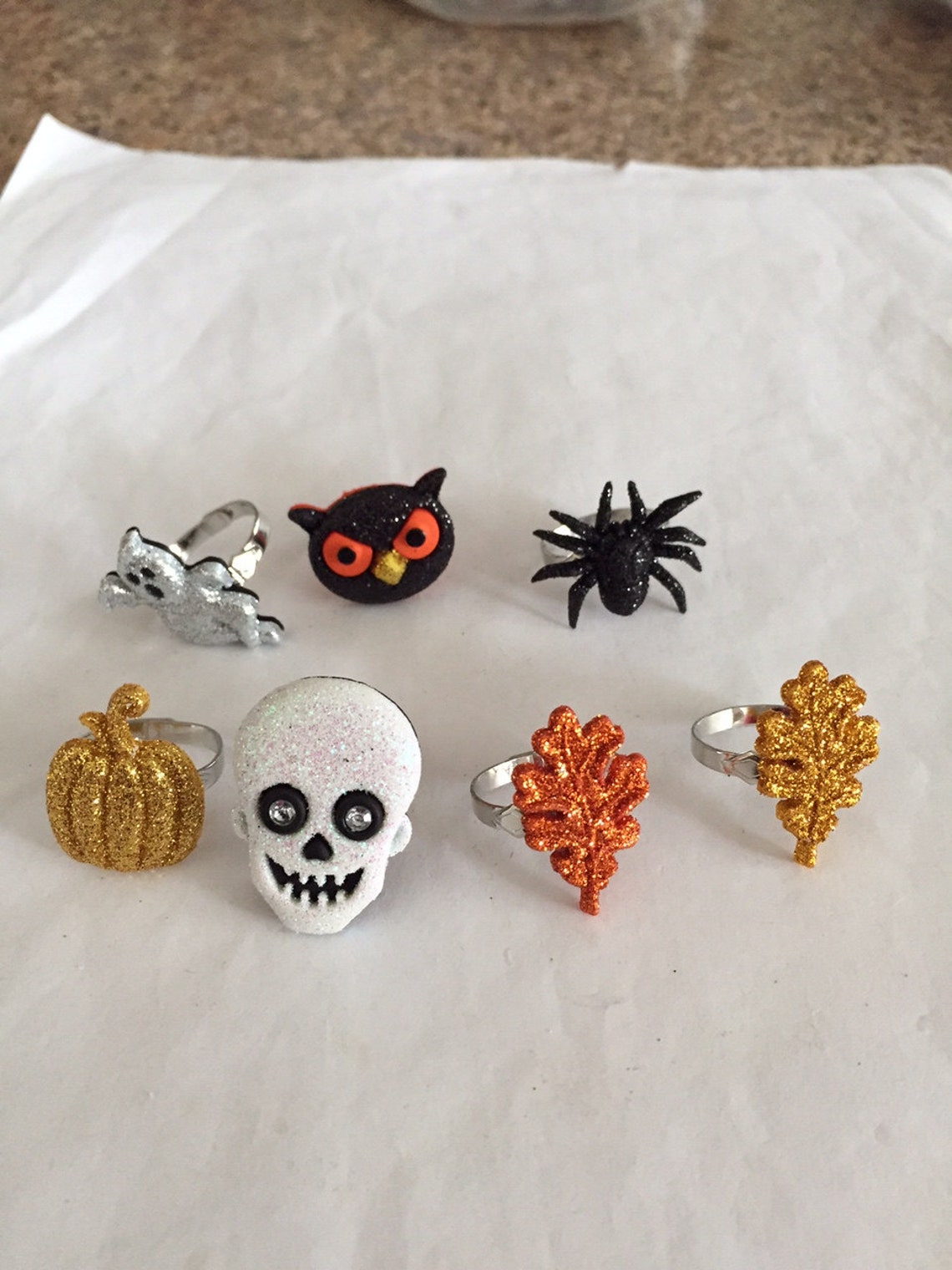 More Halloween Rings Etsy