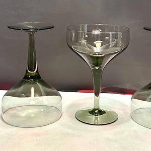 Vintage Orrefors Crystal Glasses - Etsy