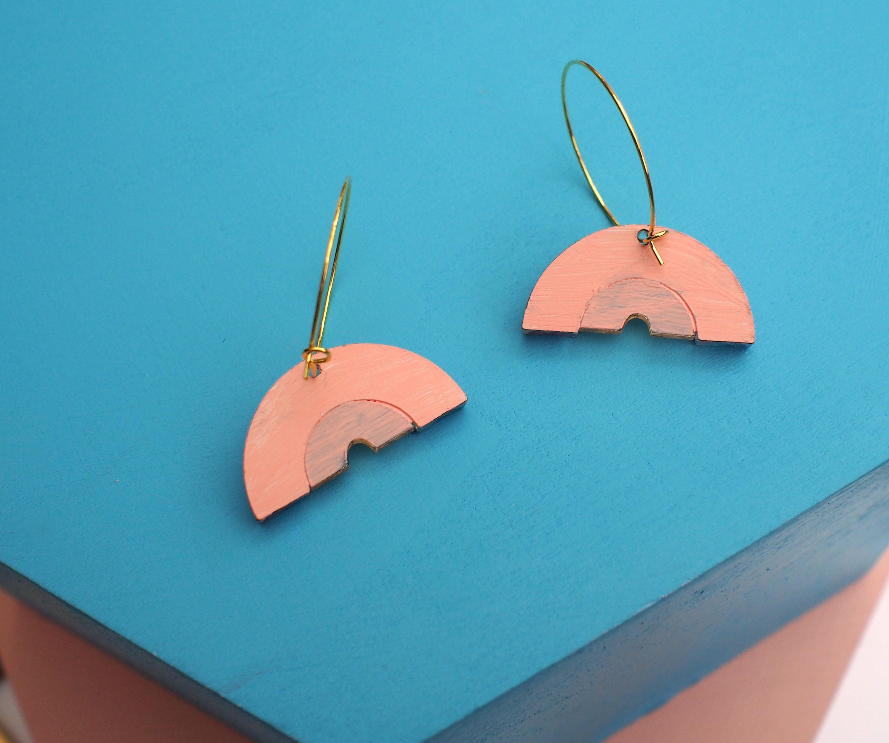 Gold Hoop Earrings Unique Gifts Thin Gold Hoops Thin Hoops Etsy UK