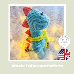 Amigurumi Crochet Dinosaur Pattern