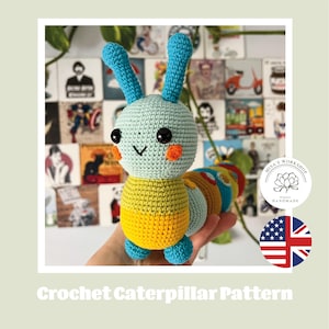 Crochet Cute Caterpillar PDF Pattern