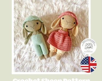Low Sew Amigurumi Crochet Pattern, Cute Amigurumi Sheep Crochet Pattern, Crochet Sheep PDF File