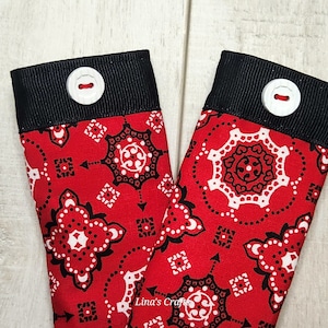 Refrigerator Handle Covers, Fridge Handle Covers, Red Handle Covers, Christmas Gifts, Mother&#39;s Day Gifts, Kitchen Decor