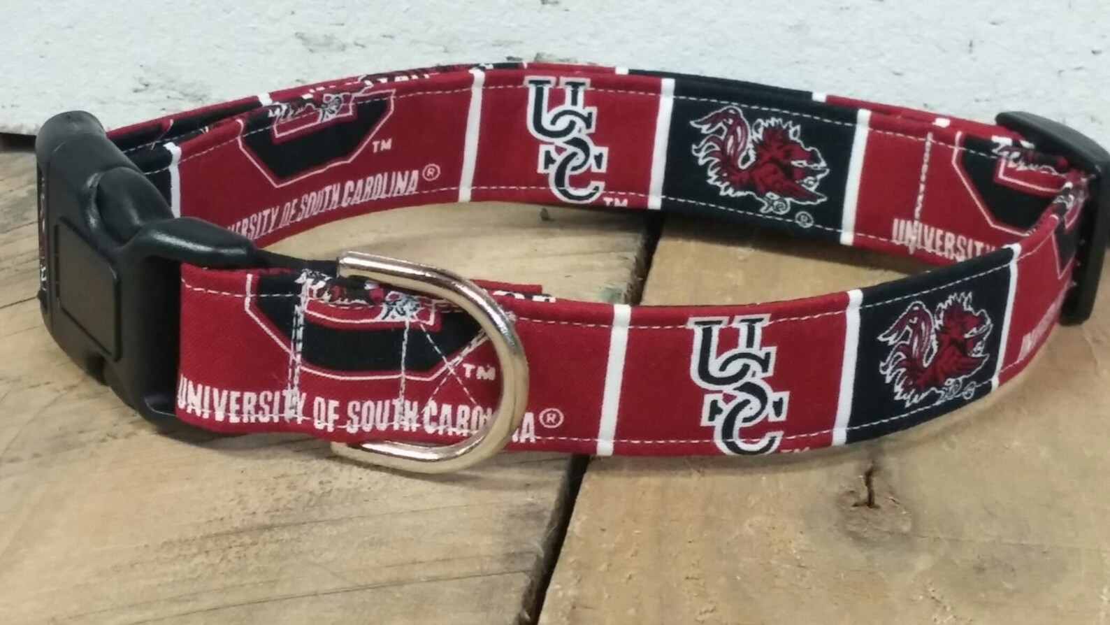 University South Carolina Dog Collar Gamecocks Dog Collar Etsy