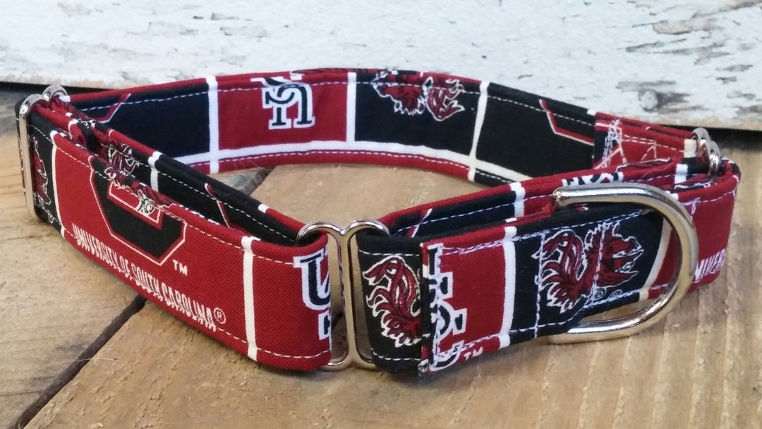 University South Carolina Dog Collar, Gamecocks Dog Collar, South Carolina Dog Collar