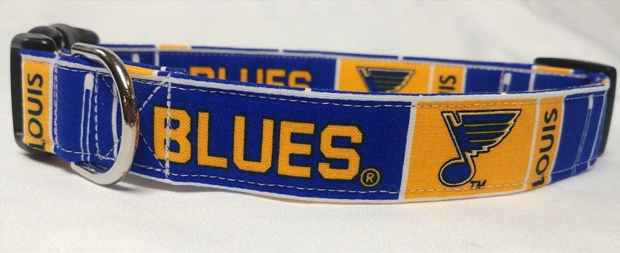 st louis blues dog collar