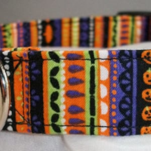 Halloween dog collar, pumpkin dog collar, holiday dog collar, halloween martingale dog collar, pumpkin martingale dog collar, dog gifts