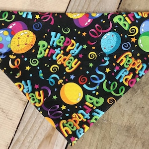 Pañuelo de cumpleaños para perro, pañuelo para perro, pañuelo de feliz cumpleaños para perro, collar de amor para perro, pañuelo de celebración, collar de feliz cumpleaños para perro