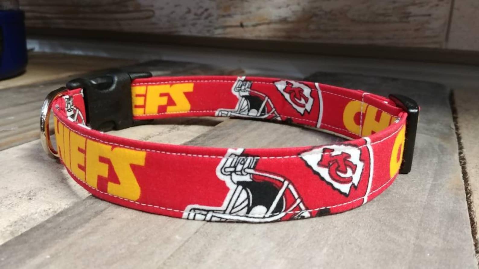 Kansas City Chiefs Dog Collar Kansas City Chiefs Martingale | Etsy