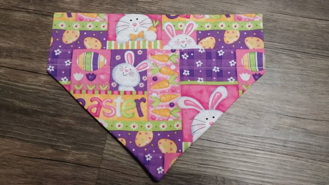 Easter Dog Bandana, Easter Egg Dog Bandana, Holiday Dog Bandana Easter