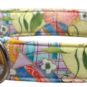 Spring Easter dog collar, easter dog collar, Easter egg martingale dog, Easter dog collar, spring martingale dog collar, leash