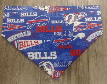 Buffalo Bills slip on dog bandana, Buffalo Bills dog , Bill's Mafia slip on bandana, Buffalo Bills gifts, Buffalo Bills dog collar hometown