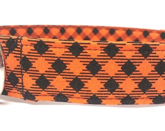 Halloween dog collar, Halloween plaid dog collar, Halloween Martingale collar, Halloween dog collar, Halloween dog collar, Halloween gifts