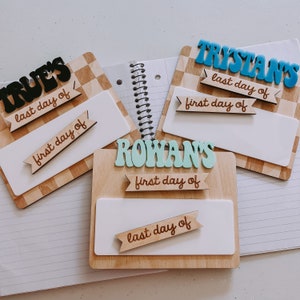 First Day of School Sign, Last Day of School Sign, Reusable School Sign, Dry Erase School Sign, Last Day of School Photo Prop, First Day of