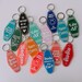 Retro Inspired Motel Keychain, Funny Keychains, Motel Keychain, Retro Keychain, Unique Gift Idea, Car Keys, House Keys