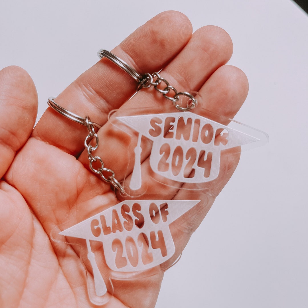 Class of 2025 Keychain, Senior 2025 Keychain, Highschool Graduation