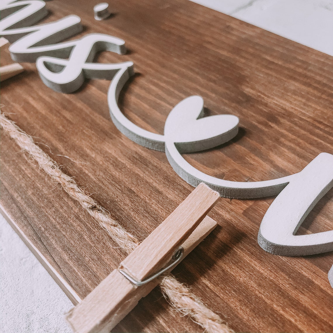 This Is Us 3D Wood Sign Photo Display Clothespin Sign 3D Etsy