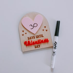 SVG Valentine's Countdown, Days Until Valentine's Day, Valentines SVG ...