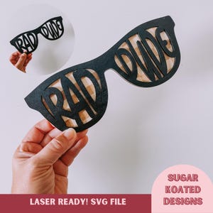 SVG Rad Little Dude, Rad Dude svg, coole kerel, jongensdecor, muurkunst, jongens svg, lasergesneden bestand, laserbestanden, trendy laserbestand, retro SVG-bestand