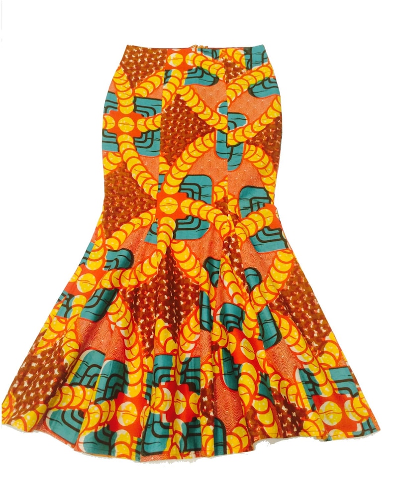 Kitenge Skirt Ankara Long SkirtMermaid SkirtsAfrican Print Etsy