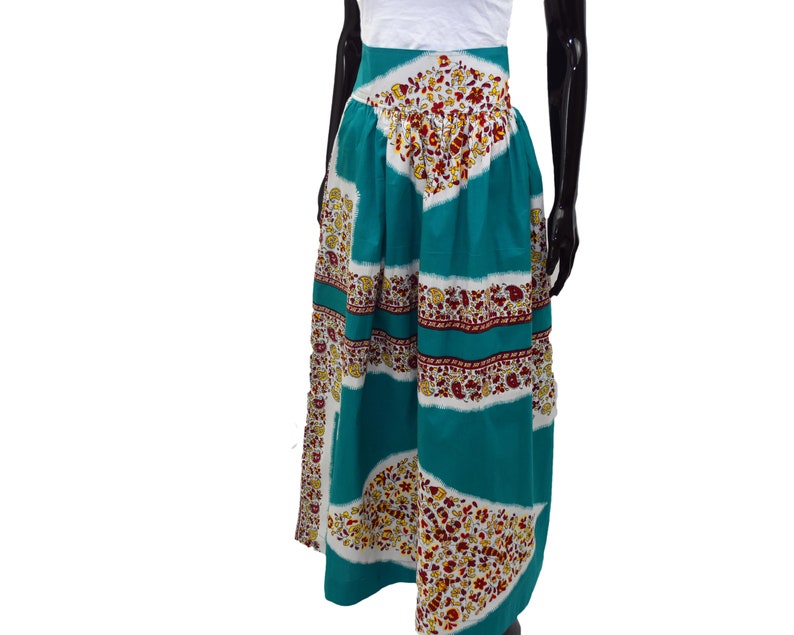high waist long kitenge skirts