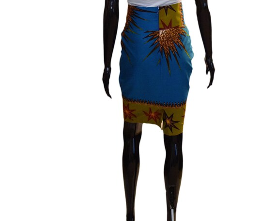 Kitenge pencil skirt outlet