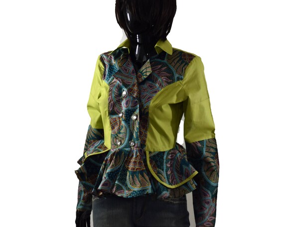 kitenge blazer designs