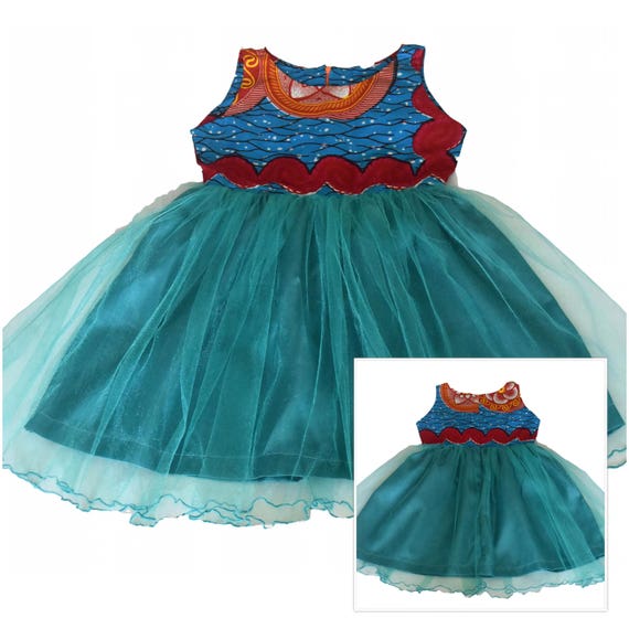 african print girl dresses