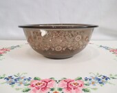 Pyrex Forever Yours Clear Brown Mixing Bowl 323