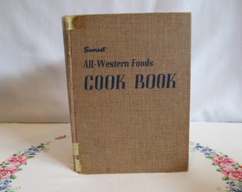 Sunset All -Western Foods Cook Book