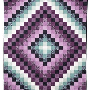 4 Größen Rund um die Welt Quilt Anleitung, PDF DIGITAL DOWNLOAD, Baby Lap Throw Queen, Colorwash Ombre Gradating Pattern, Busy Hands Quilts