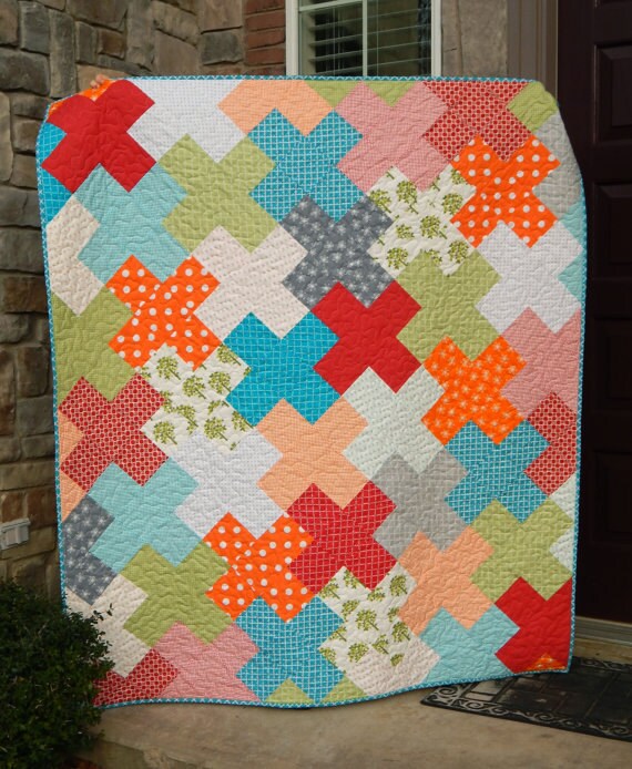Love Multiplied PDF Quilt Pattern in 5 Sizes Baby to KingFQ Etsy